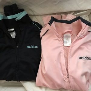2 adidas jackets (small)